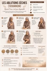 Comment faire les ablutions sèches ?